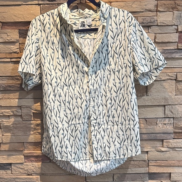 Kennington 100% Cotton Patterned Shirt L - Picture 1 of 5
